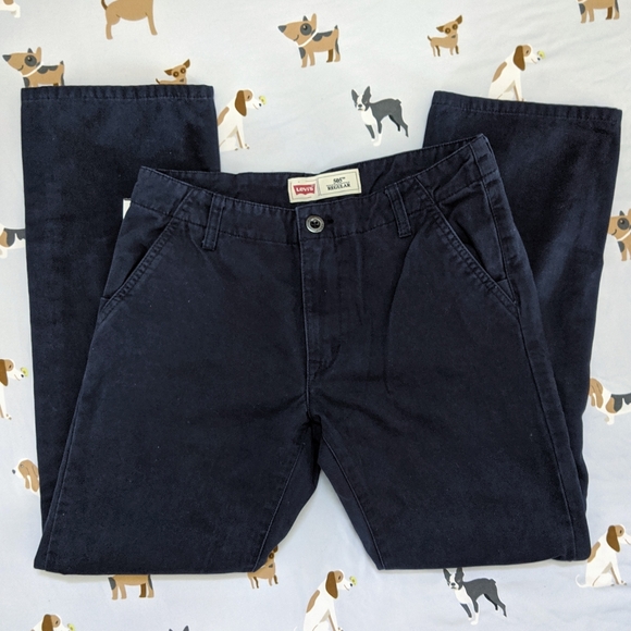 Levi's Navy Blue Skater Pants